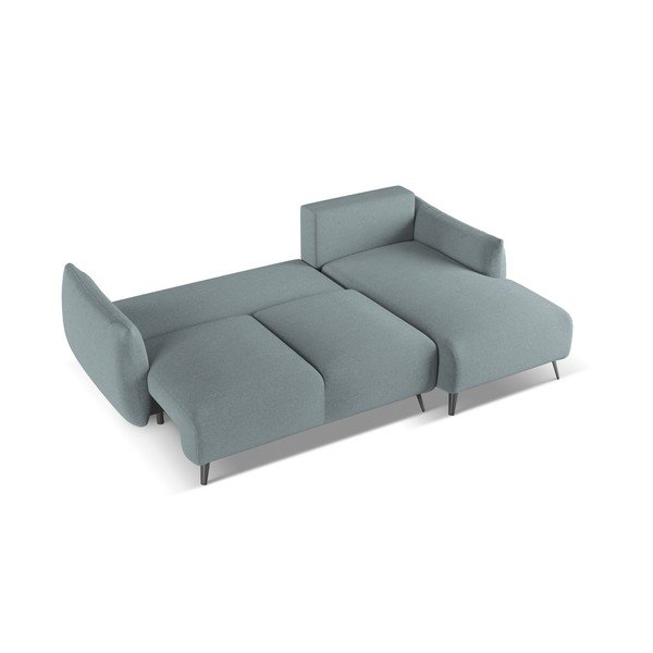 Šviesiai mėlynos spalvos kampinė sofa (su dešiniuoju kampu) Malie – Makamii-image-4