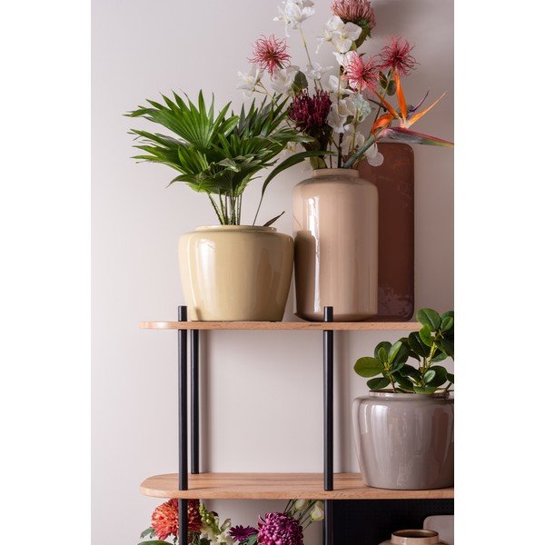 Smėlio spalvos emaliuota vaza PT LIVING Grand, aukštis 28 cm-image-1