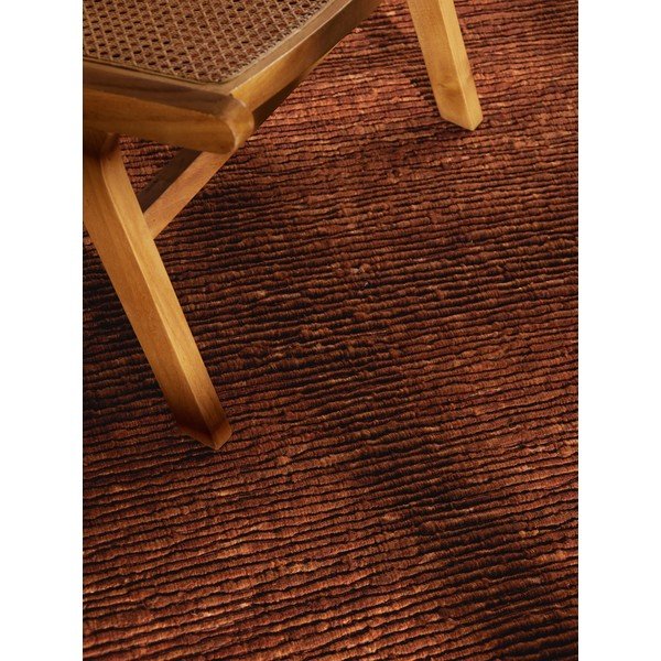 Rankų darbo rudos spalvos iš vilnos kilimas 80x150 cm Bexley Woolwich – Ted Baker-image-2