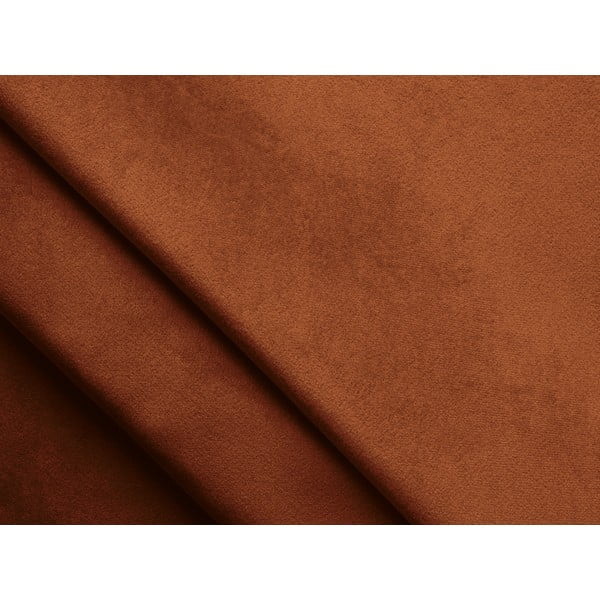 Oranžinės spalvos iš velveto taburetė Nalu – Makamii-image-4