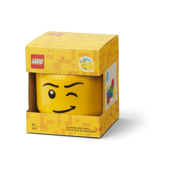 Plastikinė vaikiška saugojimo dėžė Head - LEGO®-image-1