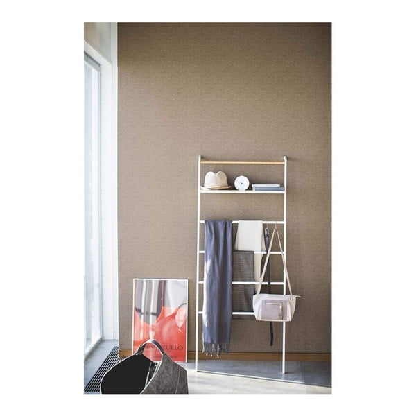 Balta pakaba su lentyna YAMAZAKI bokšto kopėčios-image-2