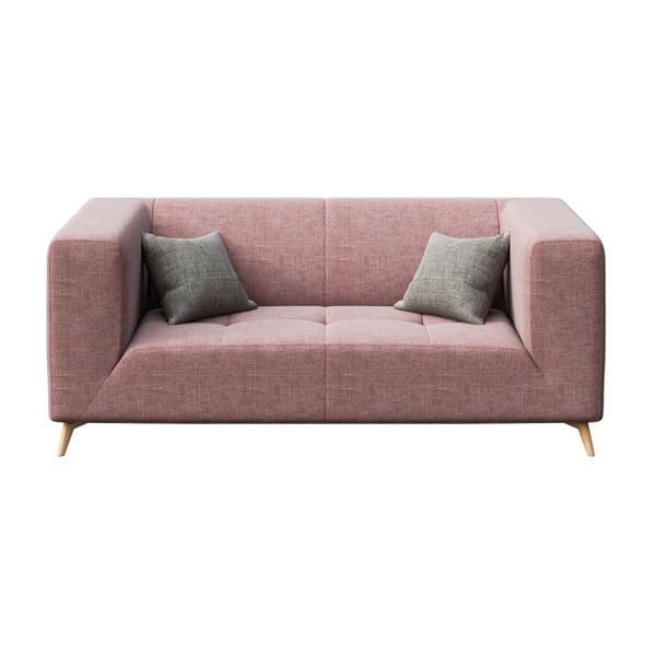 Rožinė sofa MESONICA Toro, 187 cm