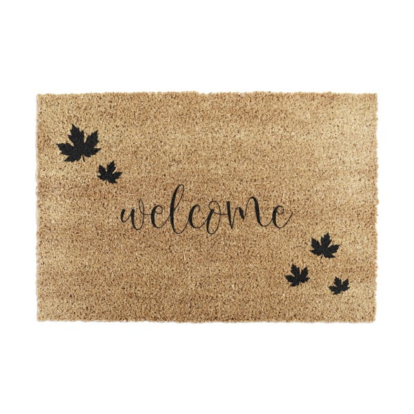 Iš kokoso pluošto grindų kilimėlis 40x60 cm Welcome Autumn – Artsy Doormats