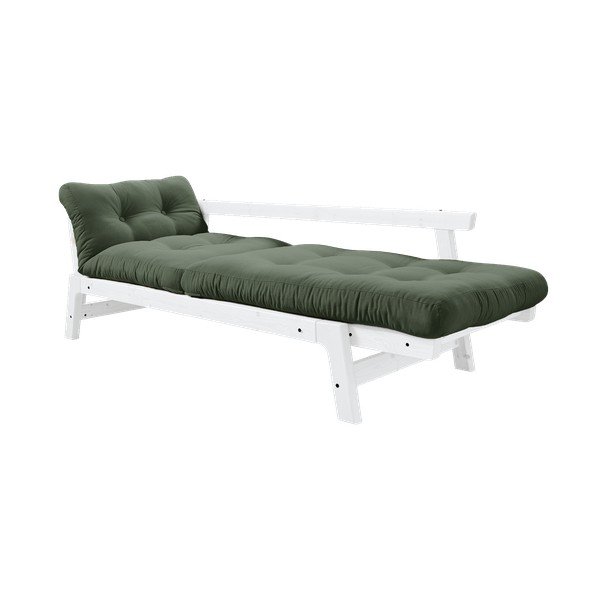 Modulinė sofa Karup Design Step White/Olive Green-image-3
