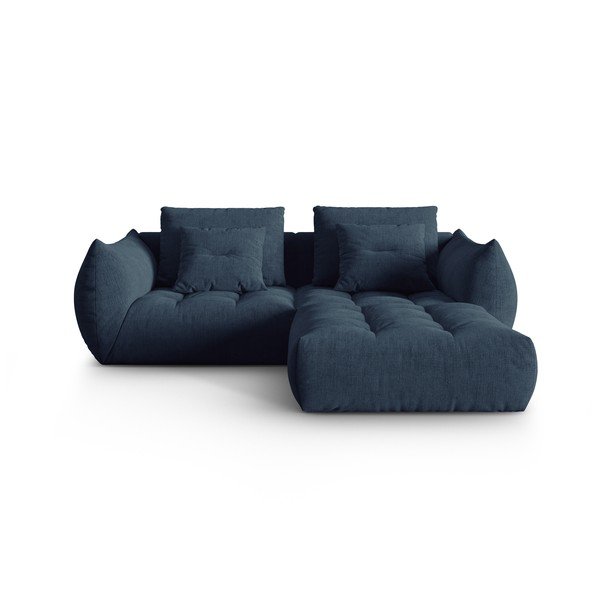 Kampinė sofa tamsiai mėlynos spalvos (kintama) Bloom – Micadoni Home