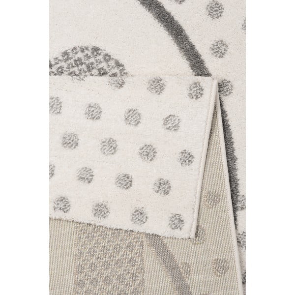 Smėlio spalvos vaikiškas kilimas su pilkomis detalėmis "Zala Living Rabbit", 120 x 170 cm-image-1