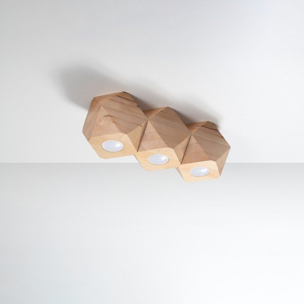 Natūralios spalvos taškinis šviestuvas 12x36 cm Vige – Sollux-image-4