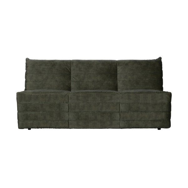 Iš velveto sofa žalios spalvos 160 cm Bag – WOOOD