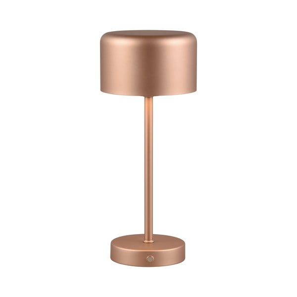 Stalinis šviestuvas vario spalvos LED su pritemdymo funkcija (aukštis 30 cm) Jeff – Reality-image-1