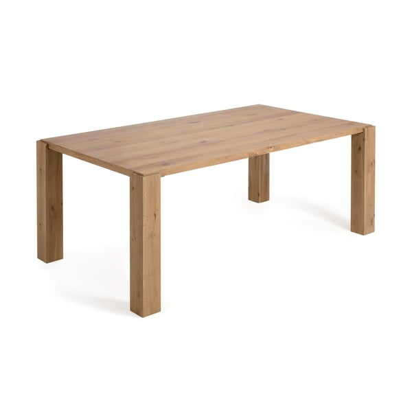 Valgomojo stalas iš ąžuolo 100x200 cm Deyanira – Kave Home