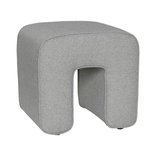 Pufas pilkos spalvos Sculpture – Hübsch