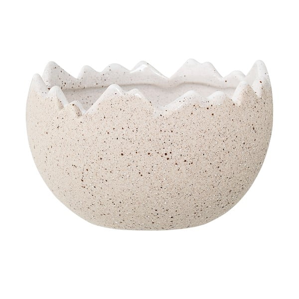 Baltas keramikos vazonas Bloomingville Easter, ⌀ 13 cm