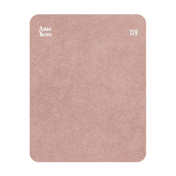 Sofa šviesiai rožinės spalvos iš velveto 192 cm Celerio – Ame Yens-image-4