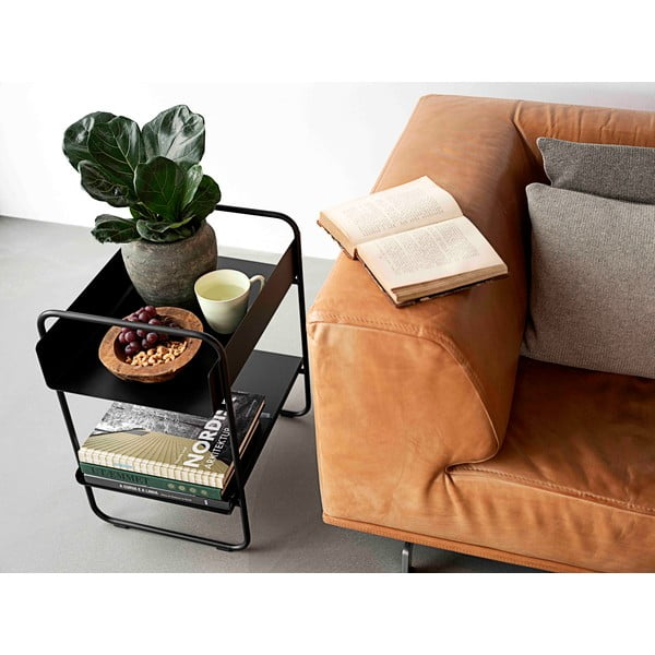 Juodo metalo konsolinis staliukas 36x48 cm A-Console - Zone-image-3