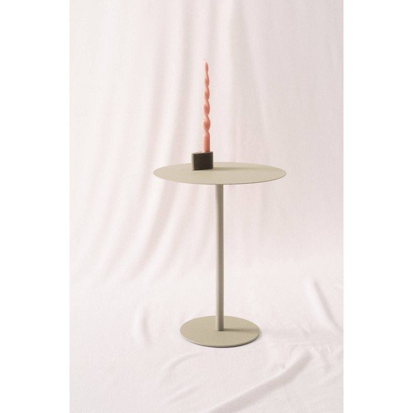 Iš metalo apvalios formos šoninis stalas ø 40 cm Heby – Jotex-image-1