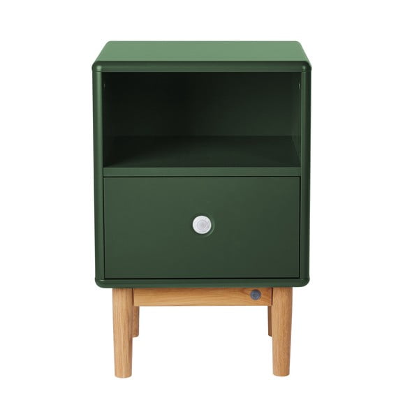 Naktinis staliukas tamsiai žalios spalvos Color Box – Tom Tailor