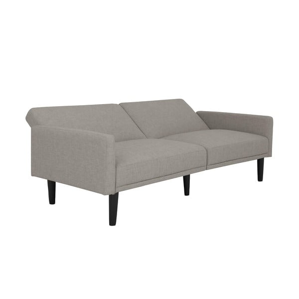 Šviesiai pilka sofa lova 198 cm - Støraa-image-3