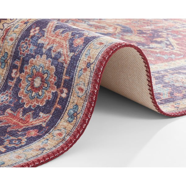 Raudonas ir violetinis kilimas Nouristan Anthea, 120 x 160 cm-image-4