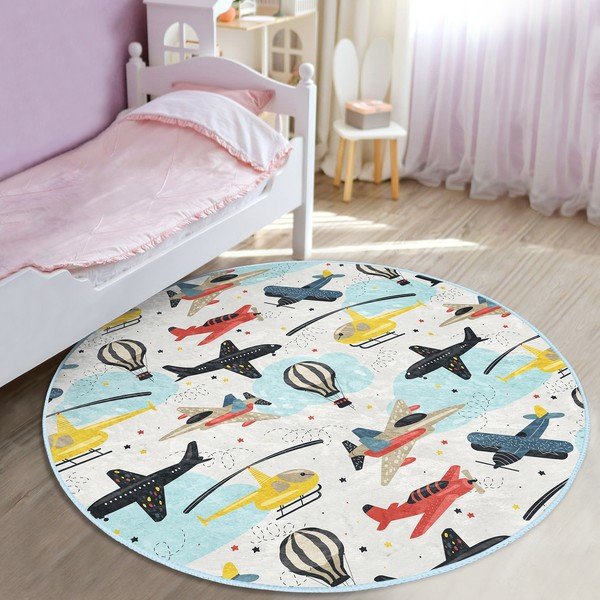 Vaikiškas kilimas ø 100 cm Comfort – Mila Home-image-1