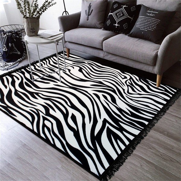 Dvipusis plaunamas kilimas Kate Louise Doube Sided Rug Zebra, 120 x 180 cm-image-4