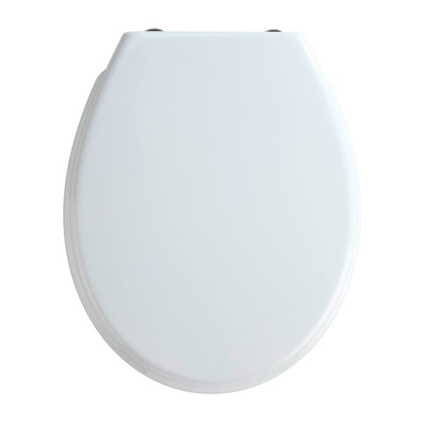 Balta tualeto sėdynė Wenko Bilbao, 44,5 x 37 cm
