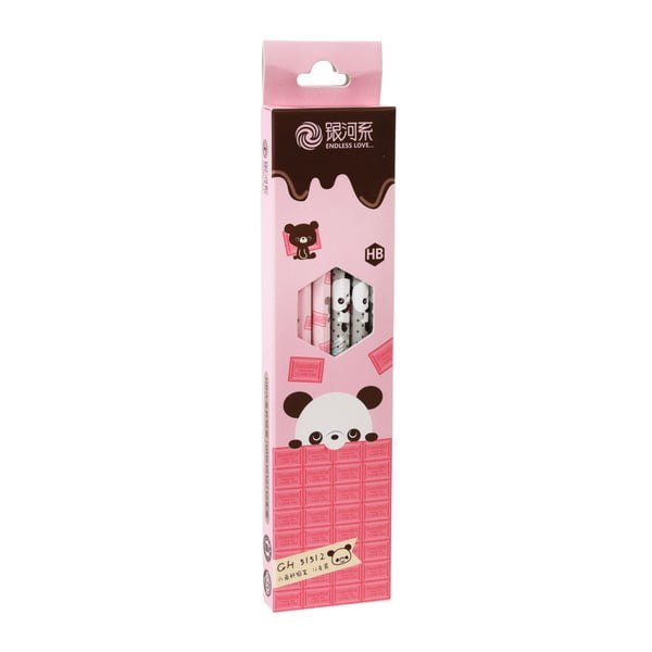 12 pieštukų rinkinys Rex London Panda-image-2