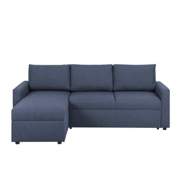 "Actona Sacramento" tamsiai mėlyna sofa-lova su saugykla