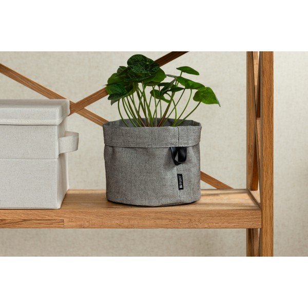 Iš tekstilės krepšys ø 20x20 cm Soft Storage Round – Bigso-image-1