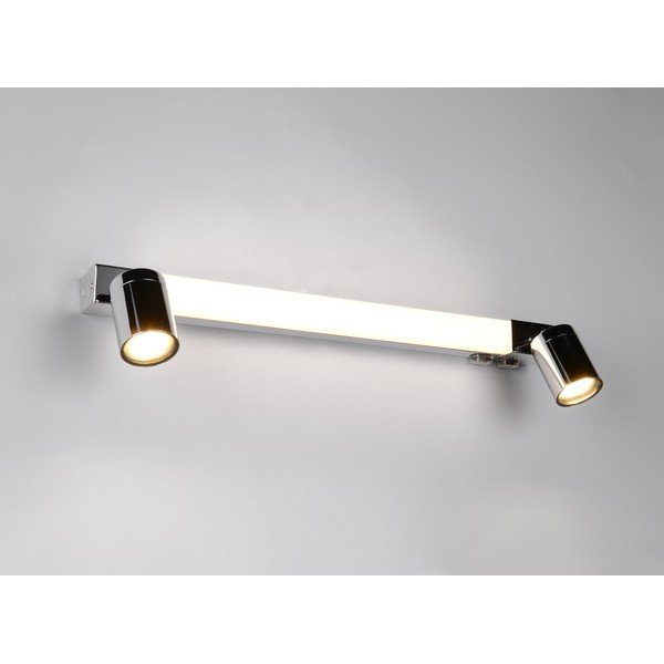 Sieninė lempa blizgios sidabrinės spalvos LED Enrico – Trio-image-1