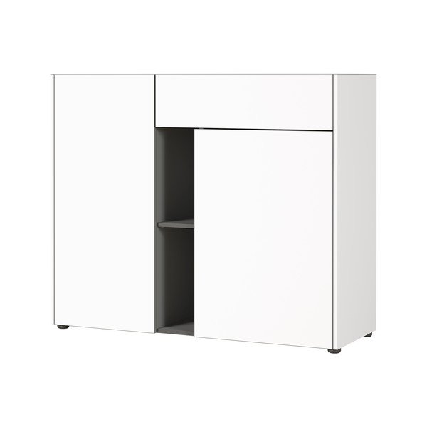 Balta komoda "Germania Veluva", plotis 112 cm-image-1