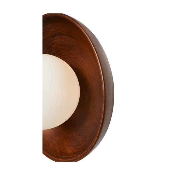 Rudos spalvos sieninė lempa ø 24 cm Elsa – Opviq lights-image-4
