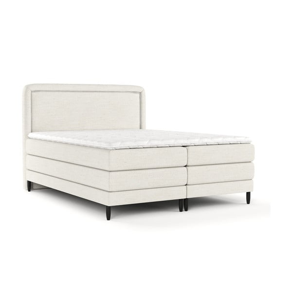 Spyruoklinė lova kreminės spalvos 200x200 cm Dove – Maison de Rêve