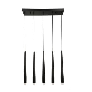 Kabantis šviestuvas juodos spalvos Agusta – Squid Lighting