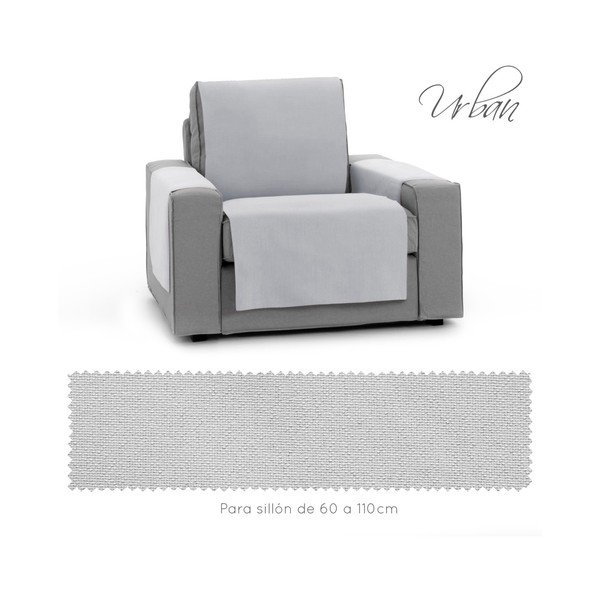 Krėslui baldų apmušalas šviesiai pilkos spalvos 55 cm Urban – Casa Selección-image-2