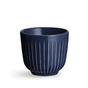 Tamsiai mėlynas porcelianinis puodelis Kähler Design Hammershoi, 200 ml