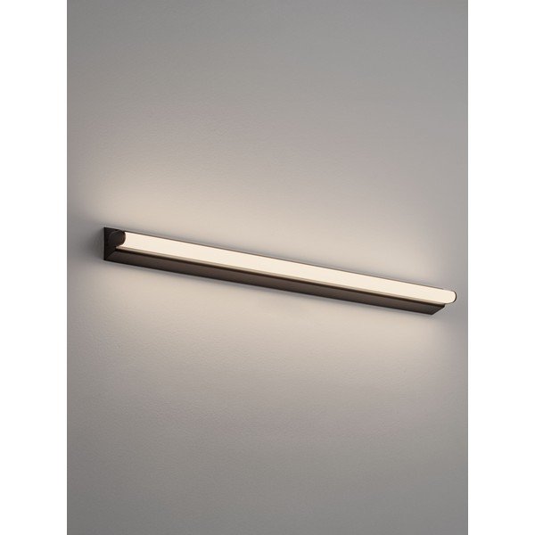 Matinės juodos spalvos iš aliuminio sieninė lempa LED Endo – Nova Luce-image-3