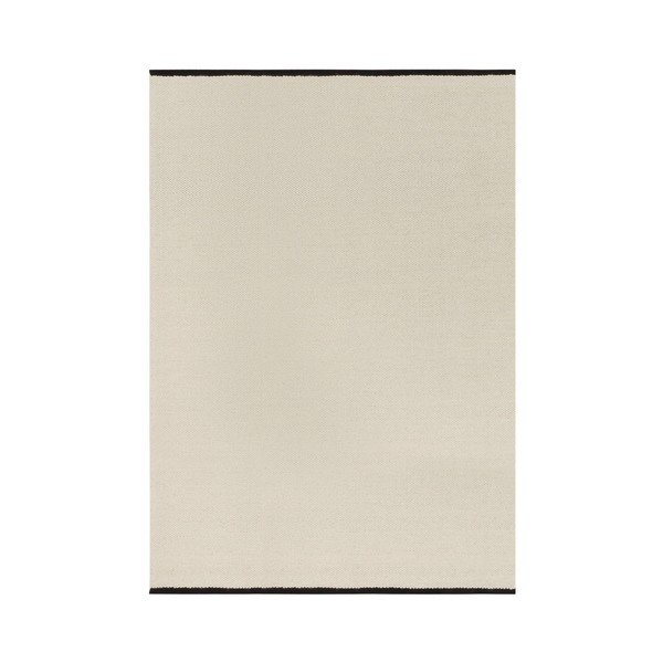 Rankų darbo smėlio spalvos iš vilnos kilimas 170x240 cm Mavi – noo.ma