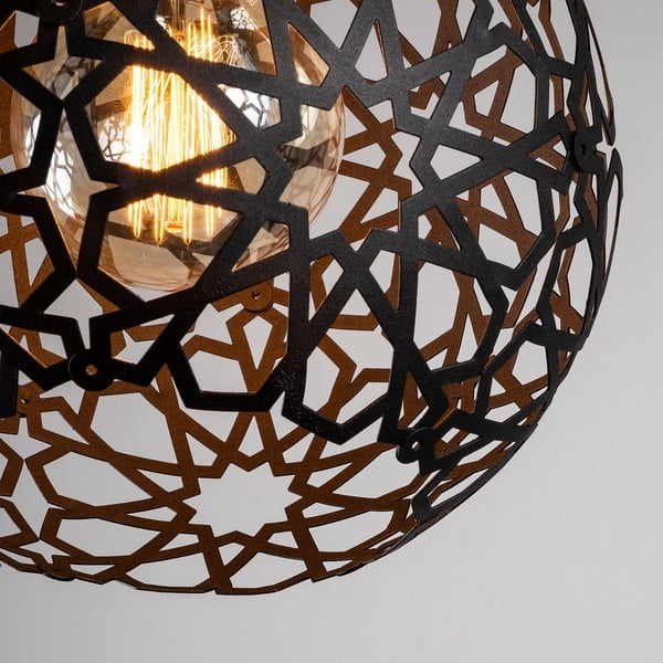 Kabantis šviestuvas juodos spalvos ø 25 cm Fellini – Opviq lights-image-4