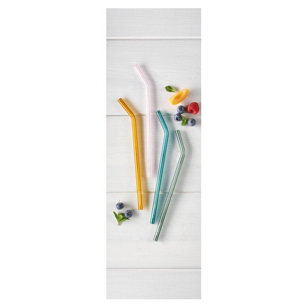 4 stiklinių šiaudelių ir šepečių rinkinys Villeroy & Boch-image-3