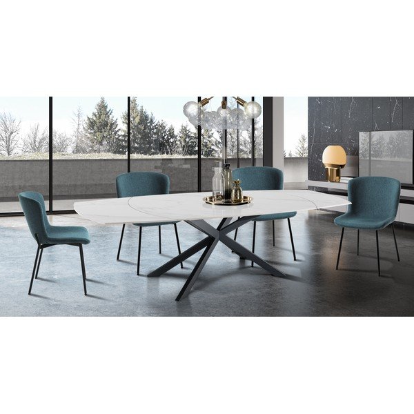 Smaragdinės spalvos valgomojo kėdės 2 vnt. Snug – Tomasucci-image-1