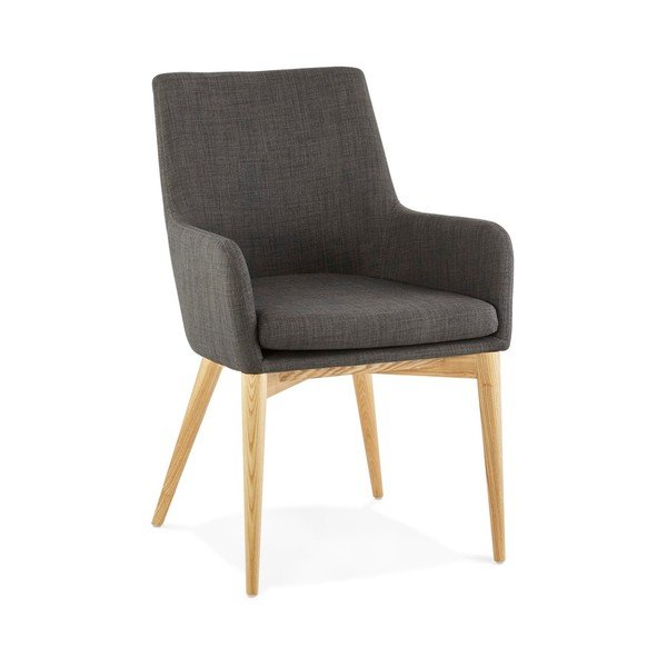 Pilkas fotelis Kokoon Design Gagu