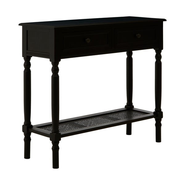 Konsolinis staliukas juodos spalvos 33x91 cm Heritage – Premier Housewares-image-3