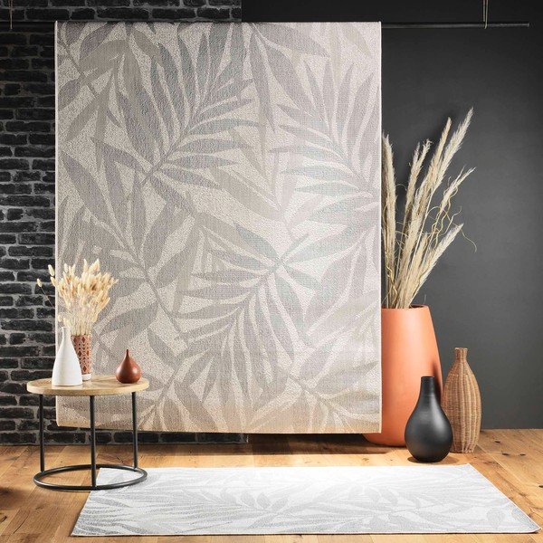 Kilimas šviesiai pilkos spalvos 160x230 cm Palmyre – douceur d'intérieur-image-2