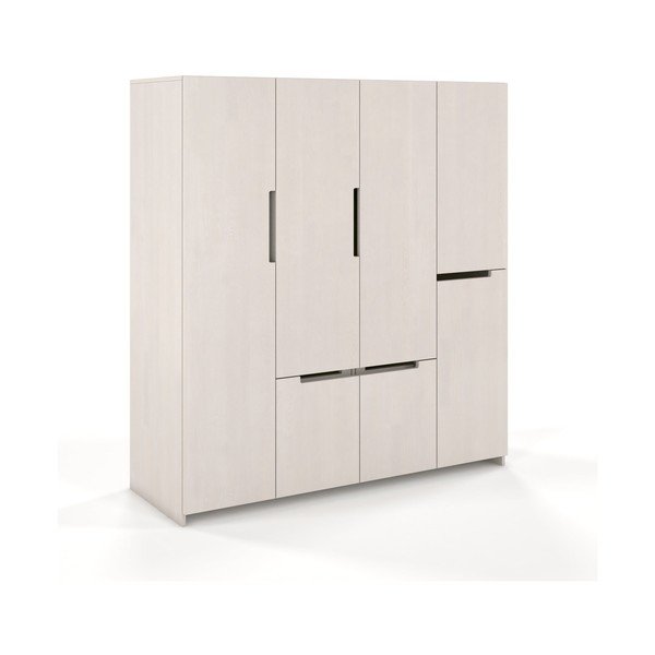 Baltos pušies spinta Skandica Bergman, 170 x 180 cm