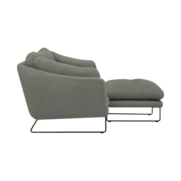 Žalsvai pilkos spalvos sofos ir pufo rinkinys Windsor & Co Sofas Comet-image-2