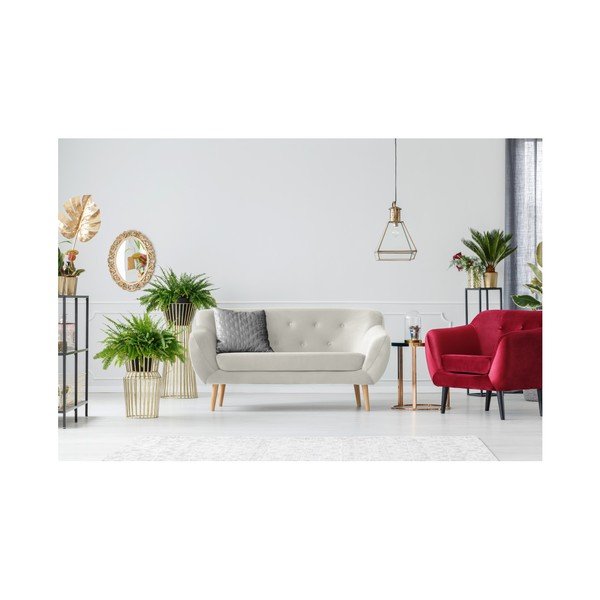 Kreminė dvivietė sofa Mazzini Sofas Amelie-image-2