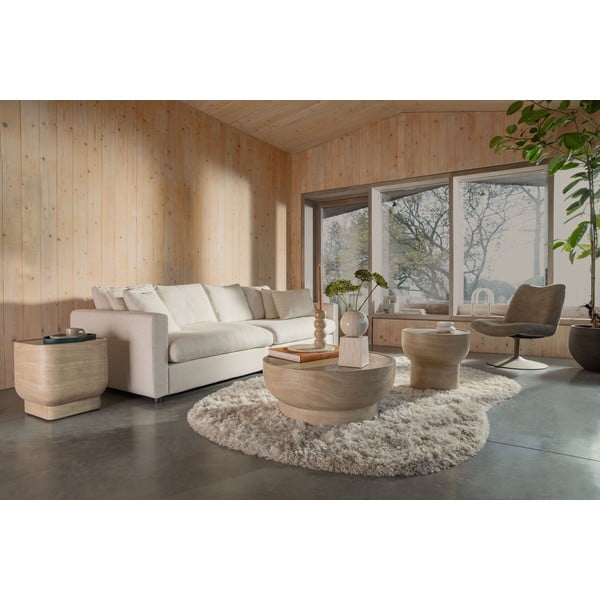 Šoninis stalas su akmens dekoru ø 45 cm Noble – Zuiver-image-2