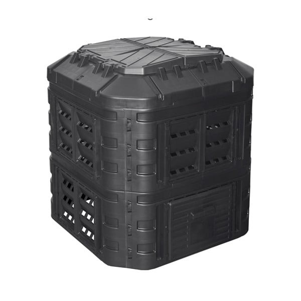 Komposto dėžė juodos spalvos Modular – Rojaplast