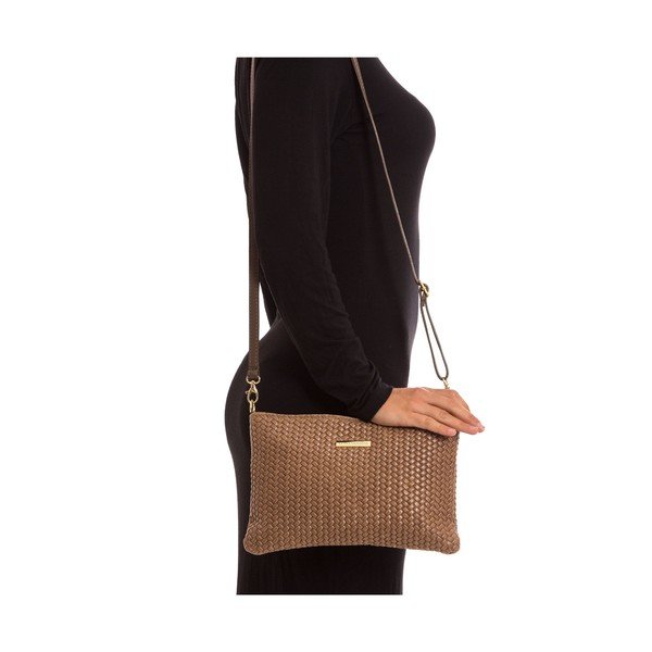 Pilkai rudos spalvos odinė rankinė Isabella Rhea Nr. 8029-image-2